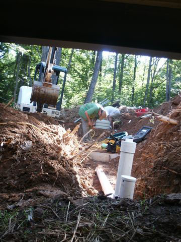 GSI provides full service septic tank repair and septic system maintenance installing pump & electrical connections