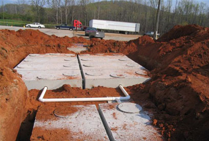 complete installation of all tanks Northeast Georgia Septic System maintenance install repair company GSI is a your full service septic tank provider